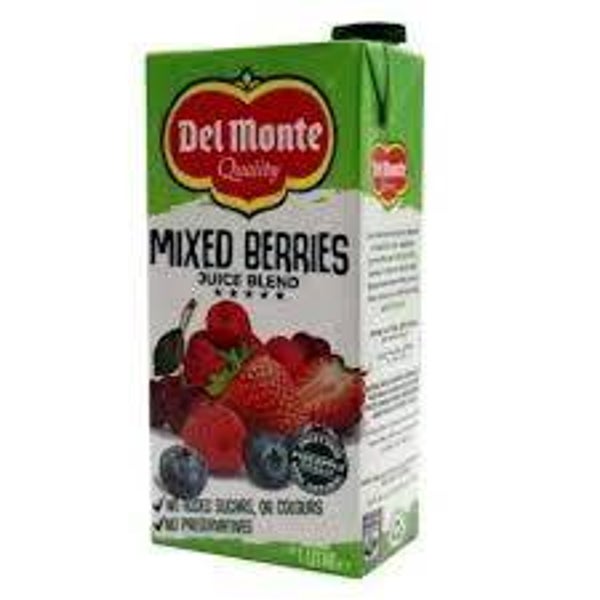 Del Monte Juice Blend Mixed Berry 1Litres