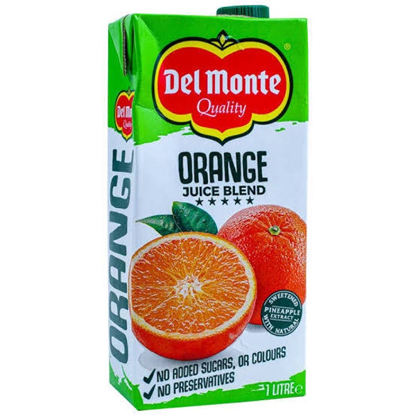 Del Monte Orange Blend Juice 1Litres