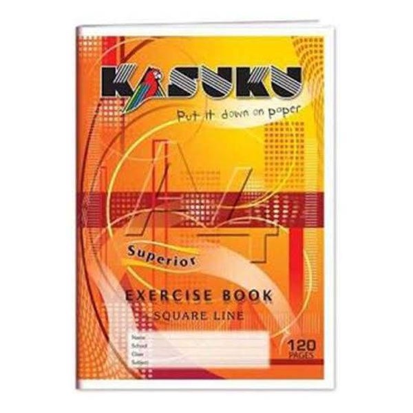 Kasuku Superior Ex Book A4 Square 120pgs