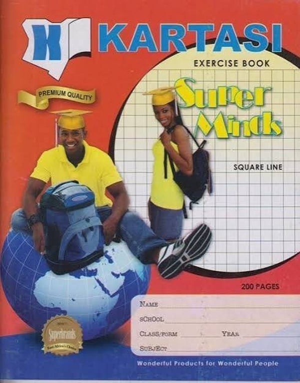 Kartasi Exercise Book Manilla Square 200pgs