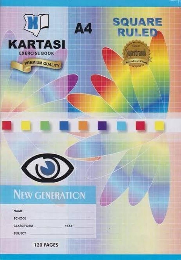 Kartasi Ex.Bk Manilla Square 120pgs
