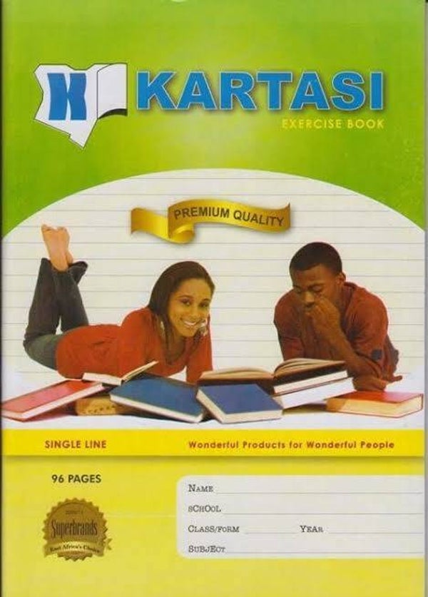Kartasi Ex.Bk Manilla Single Line 1/2 96pgs