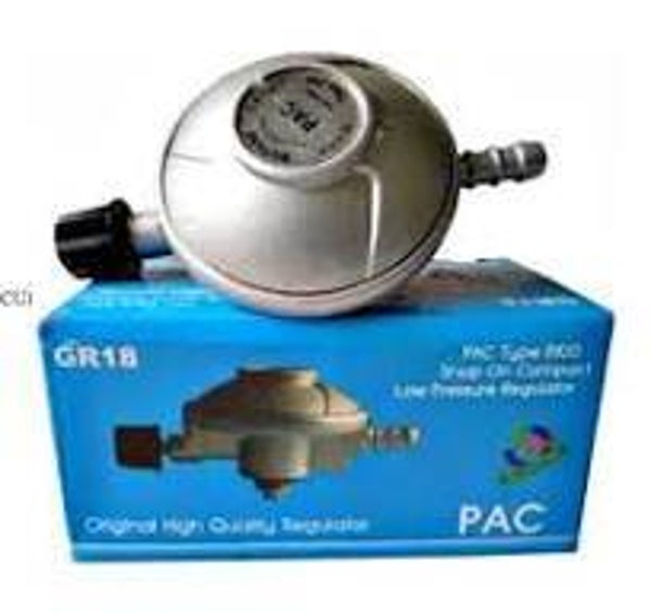 Pac Original High Quality Metallic Gas Regulator 6KG Gas Cylinder+Pipe And 2 Safety Clips