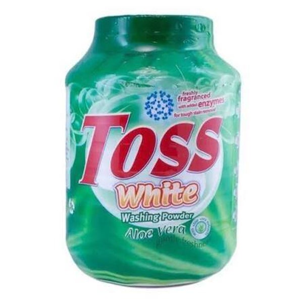 Toss White Jar Washing Powder 1kg