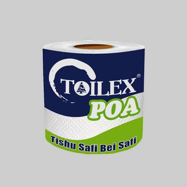 Toilex Poa White Tissue Paper White Wrapped Singles