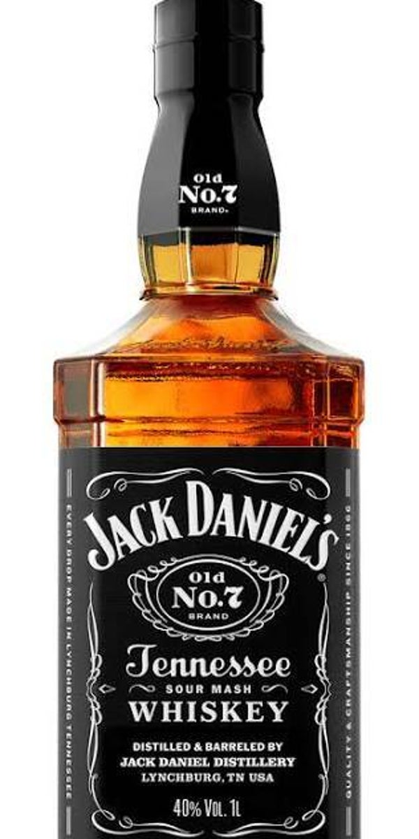 Jack Daniel's Old No. 7 Tennessee Whiskey 1Litres