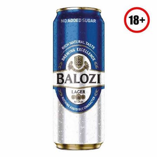 Balozi Lager Beer Can 500ml 1Piece