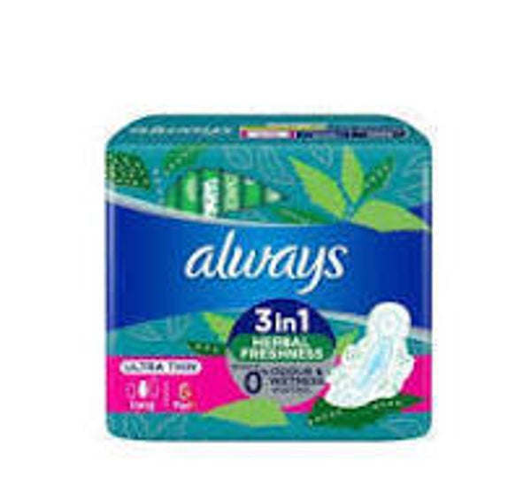 Always Ultra Herbal Clean Long 16x7