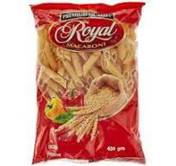 Royal Macaroni Penne Rigate Pasta 400g