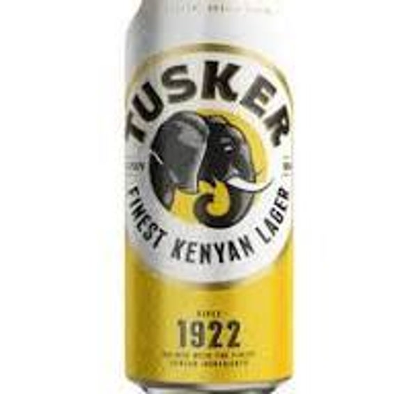 Tusker Lager Beer Can 500ml 1Piece