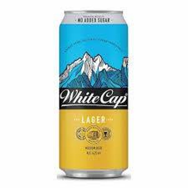 White Cap Beer Can 500ml