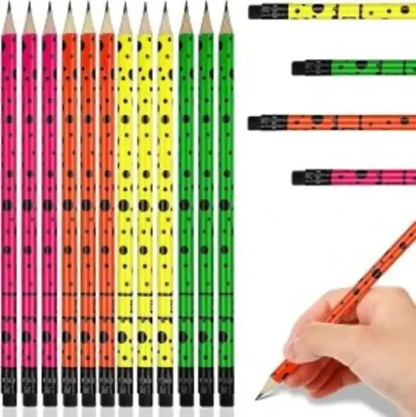 Superfine Neon HB Pencil Assorted 1Piece
