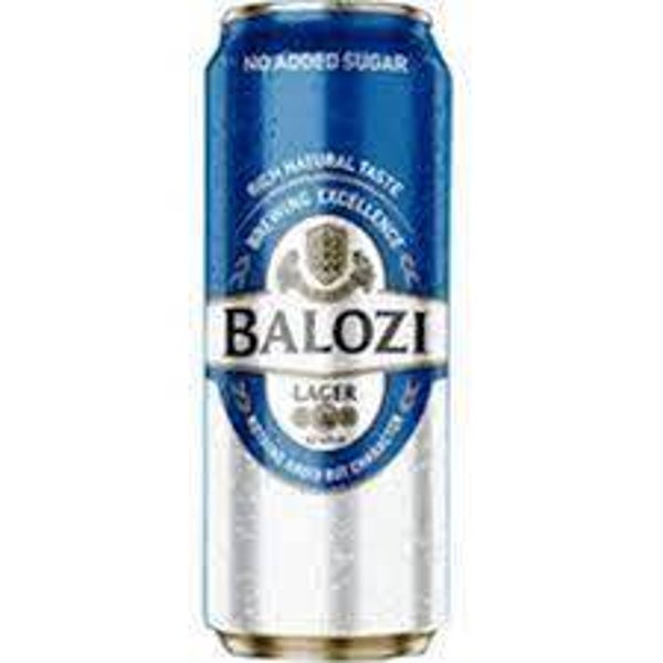Balozi Lager Beer Can 500ml