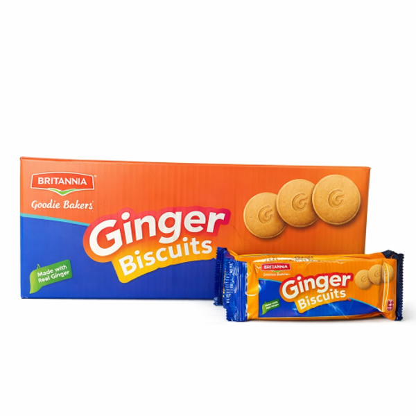 Britannia Goodie Bakers Ginger Biscuit 60*3Pc