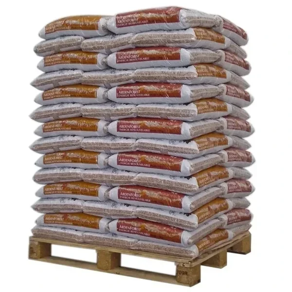 Ardenforest Pellets – Paletes de 70 sacos de 15 kg