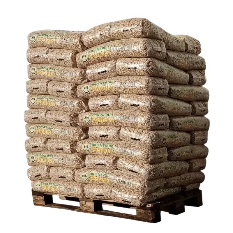 Pellet Bio Energia – Palete com 65 sacos de 15 kg