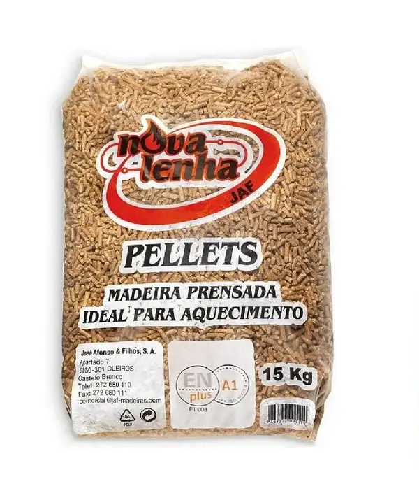 Pellets Nova Lenha palete de 77 sacos de 15kg
