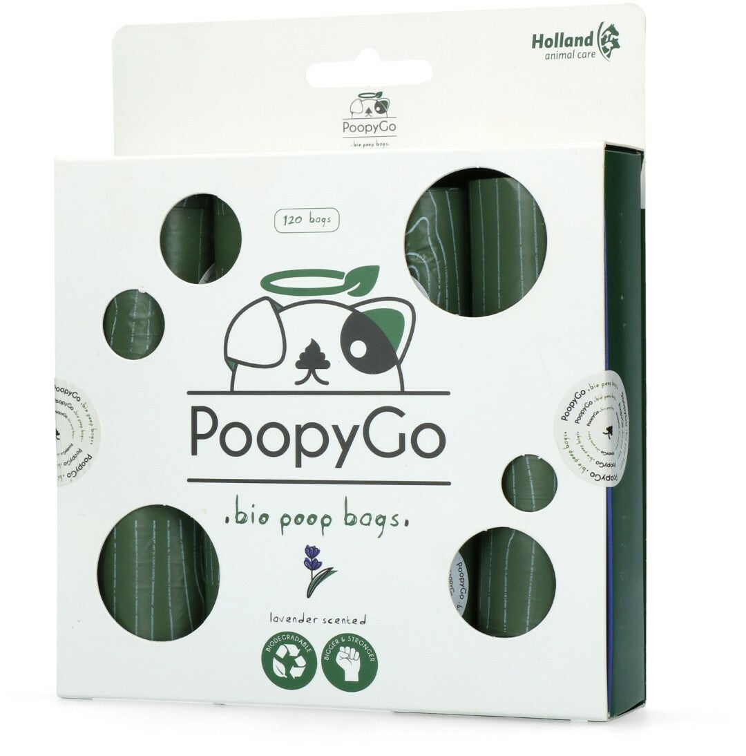 PoopyGo Eco friendly 120 st Lavendelgeur