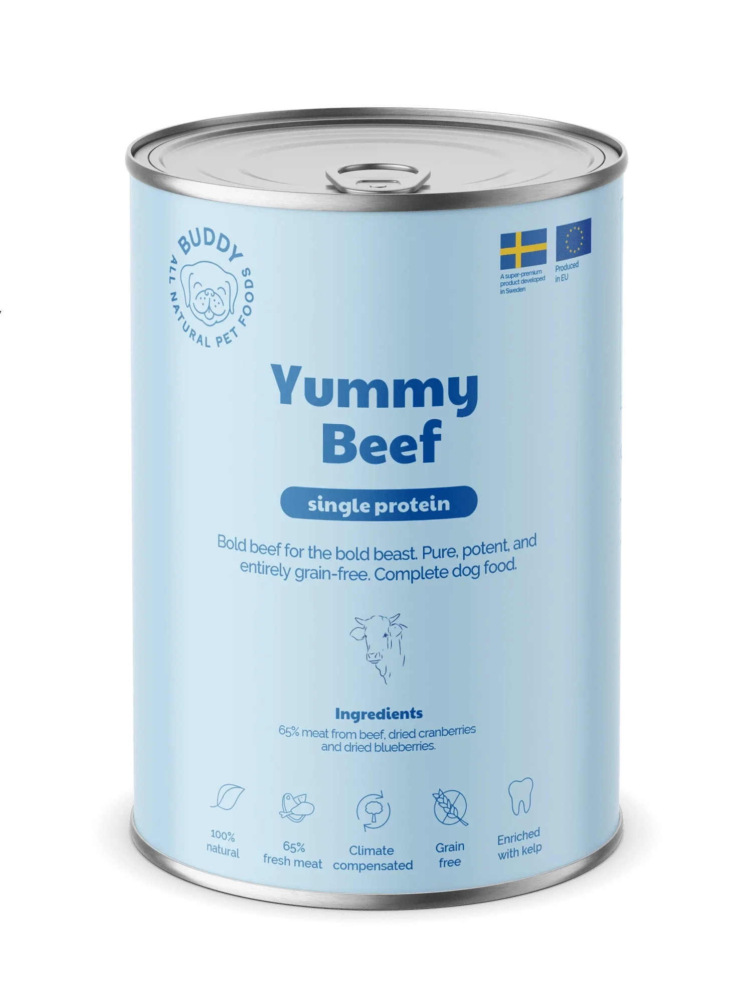 BUDDY Can Yummy Beef