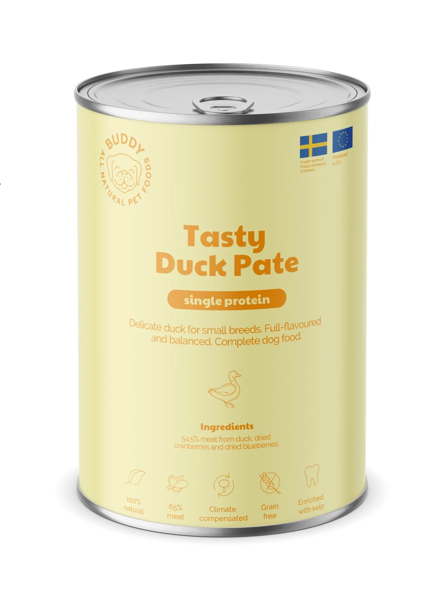 BUDDY Can Tasty Duck Pate