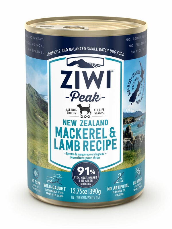 Ziwi PEAK dog Mackerel & Lamb