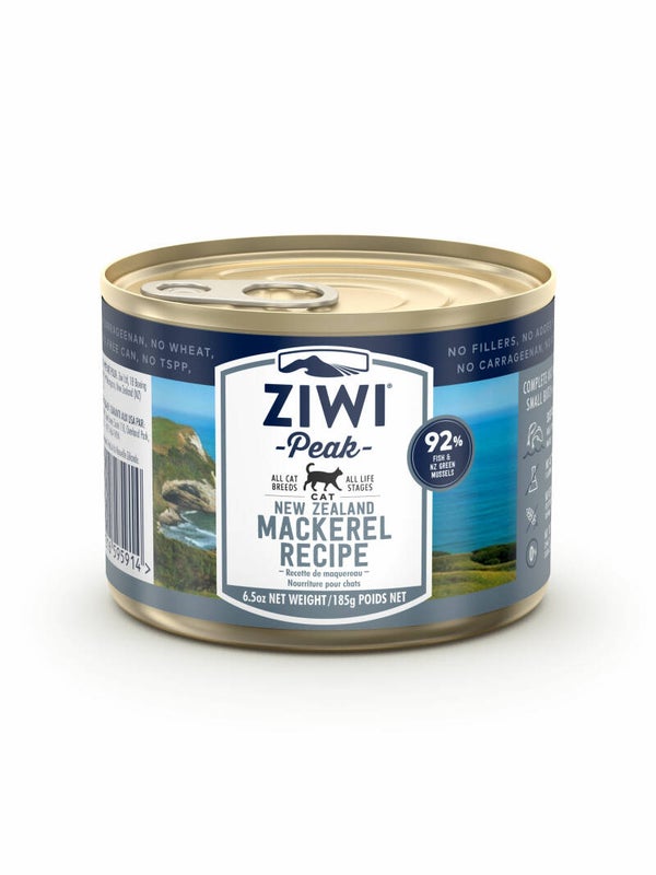Ziwi PEAK cat Mackerel 24 x 85gr / 12 x 185gr