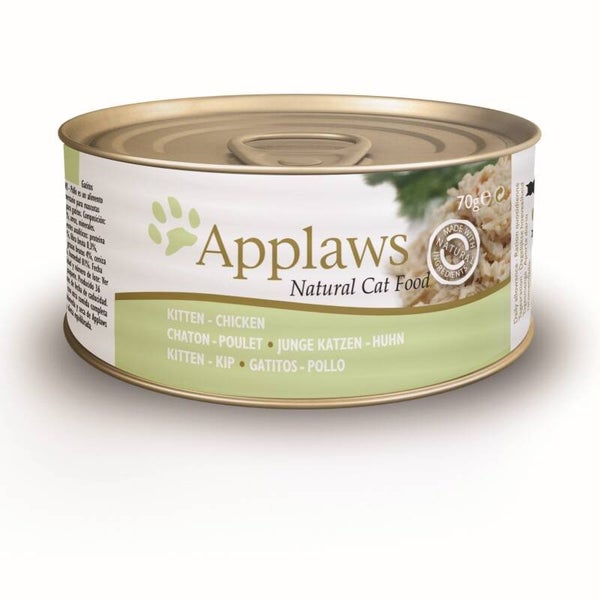 Applaws kitten, Chicken 24 x 70gr