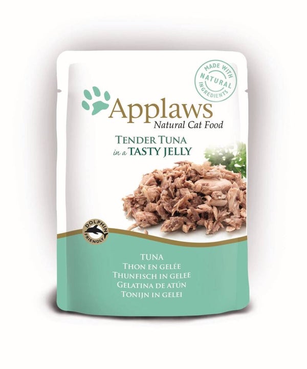 Applaws cat quick serve jelly Tuna Wholemeat 16 x 70gr