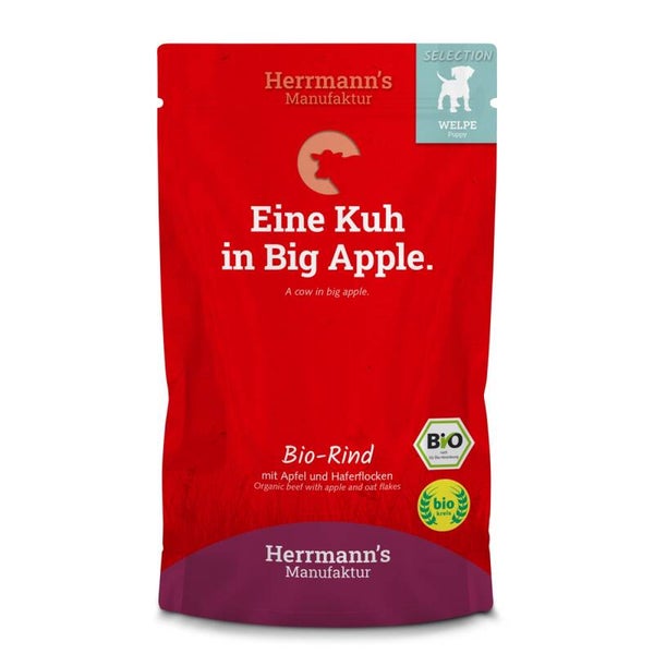 Herrmann's puppy Rund met appel, Doos