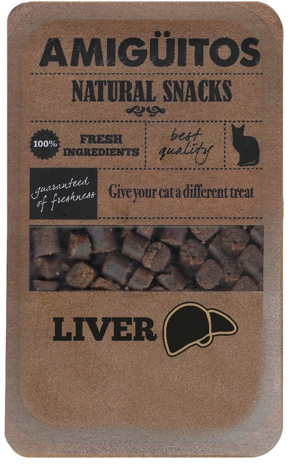 Amiguitos CATSNACK Liver 9 x 100 gr.