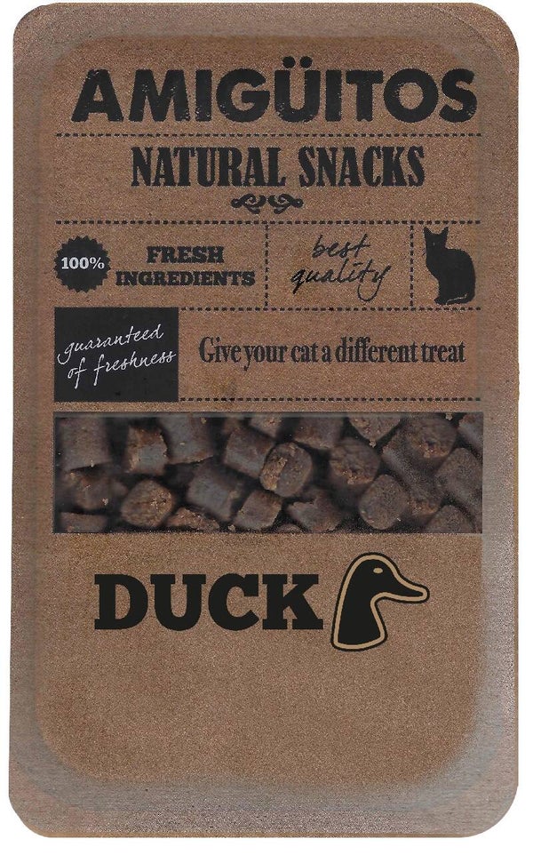 Amiguitos CATSNACK Duck 9 x 100 gr.