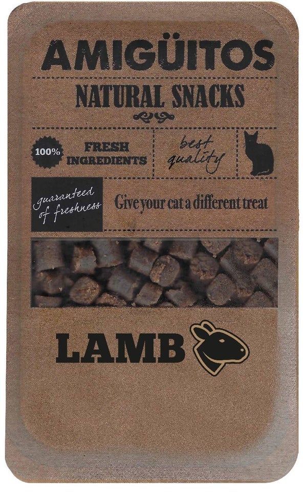 Amiguitos CATSNACK Lamb 9 x 100 gr.