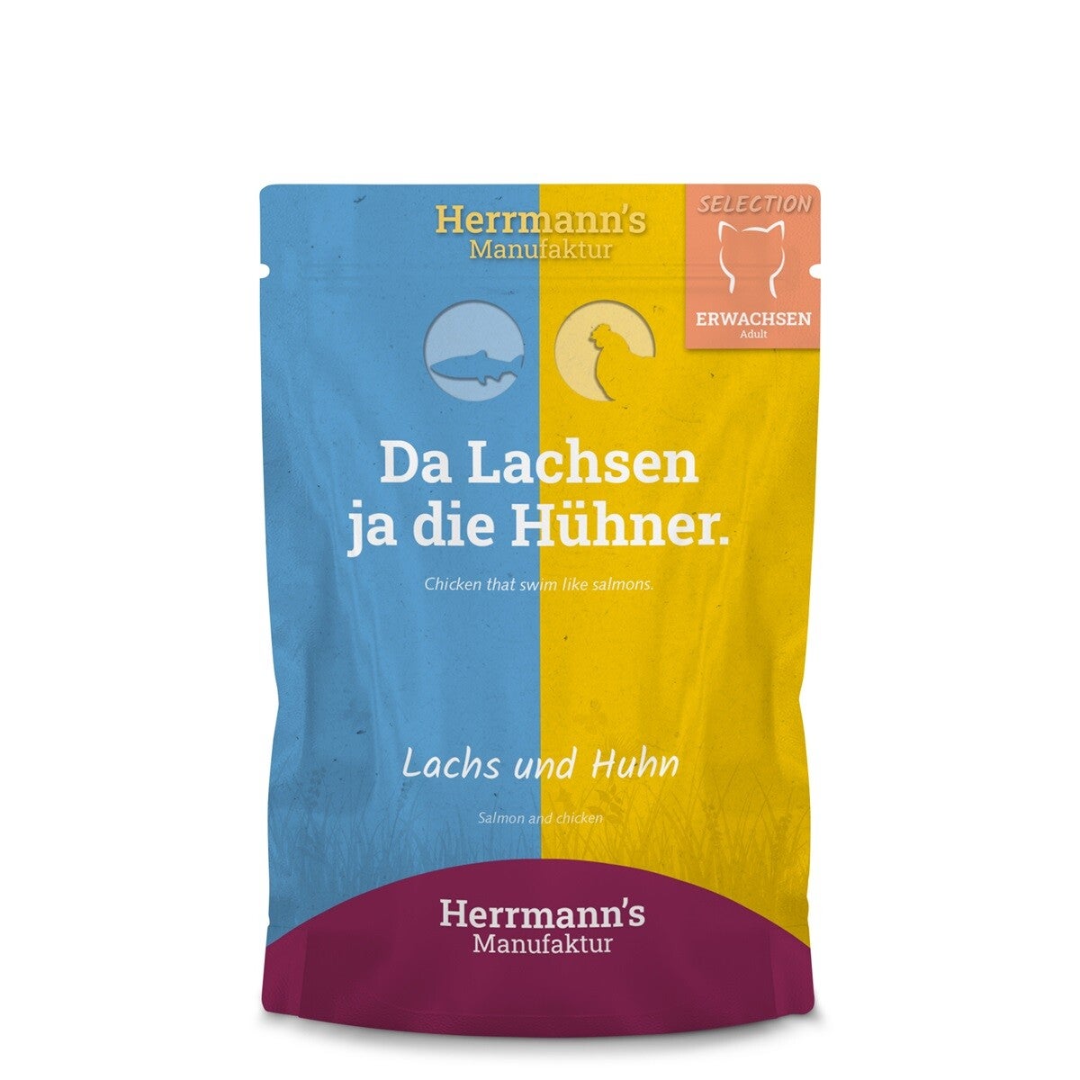 Herrmann's cat Zalm en kip, Doos