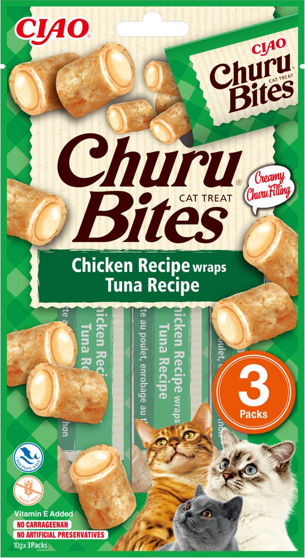 Inaba Bites Chicken Recipe Wraps Tuna Recipe 12 x 3 stuks