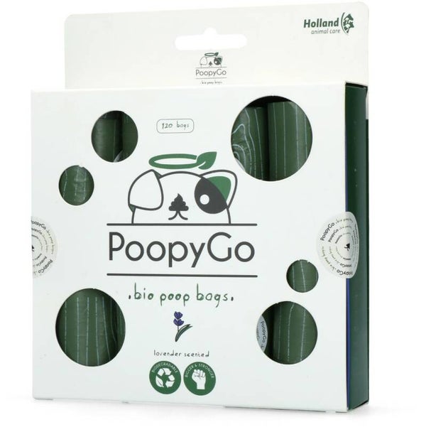 PoopyGo Eco friendly 120 st Lavendelgeur