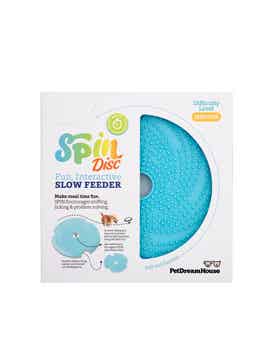Spin interactive feeder lick Frisbee