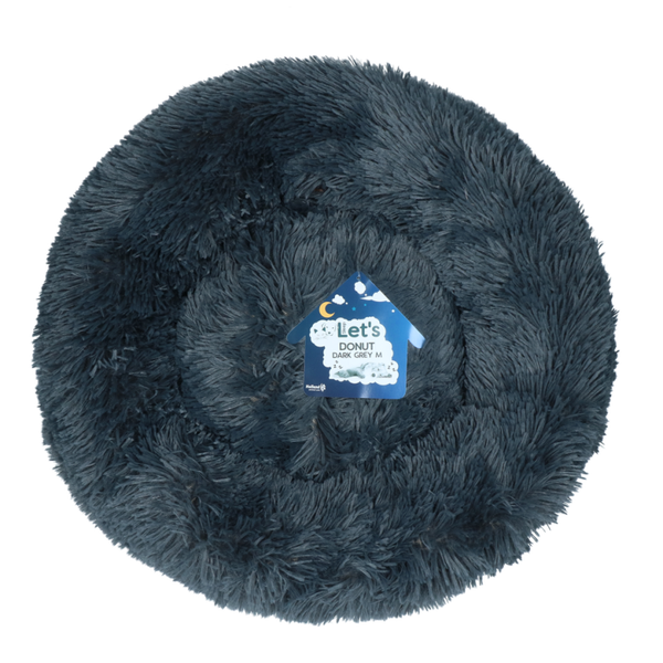 Let's Sleep Donut Donkergrijs