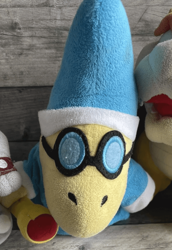 Magikoopa kamek plush from SuperMarioLogan (possibly fake)
