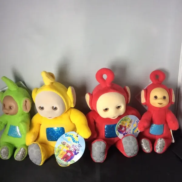 Rare 1996 Teletubbies Plushies