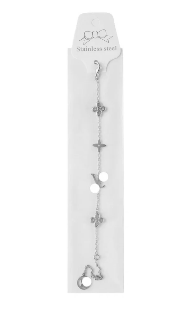 LV Armband classic - zilver