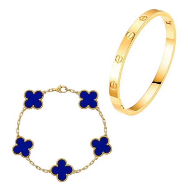 Emoure armband - Donkerblauw