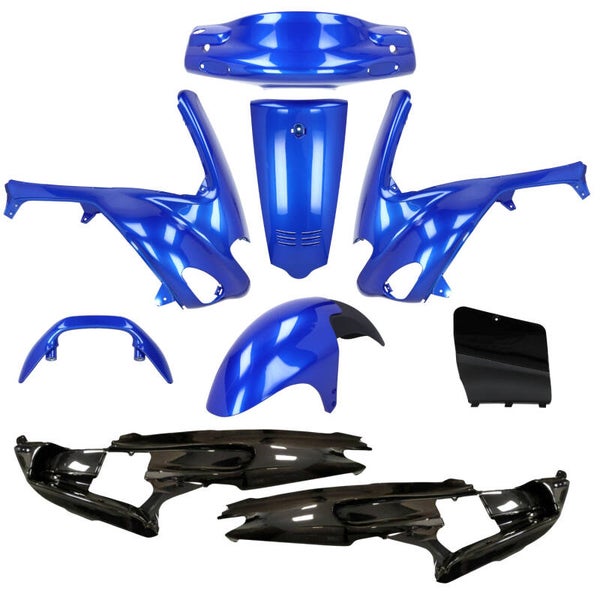 Runner kappen set blauw zwart