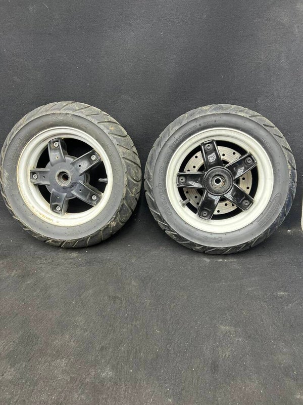 Piaggio Zip motor velgen set 10 inch 2 delig