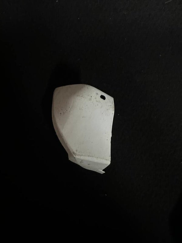 Vespa s-lx  treeplank eind kapjes uitlaat kant