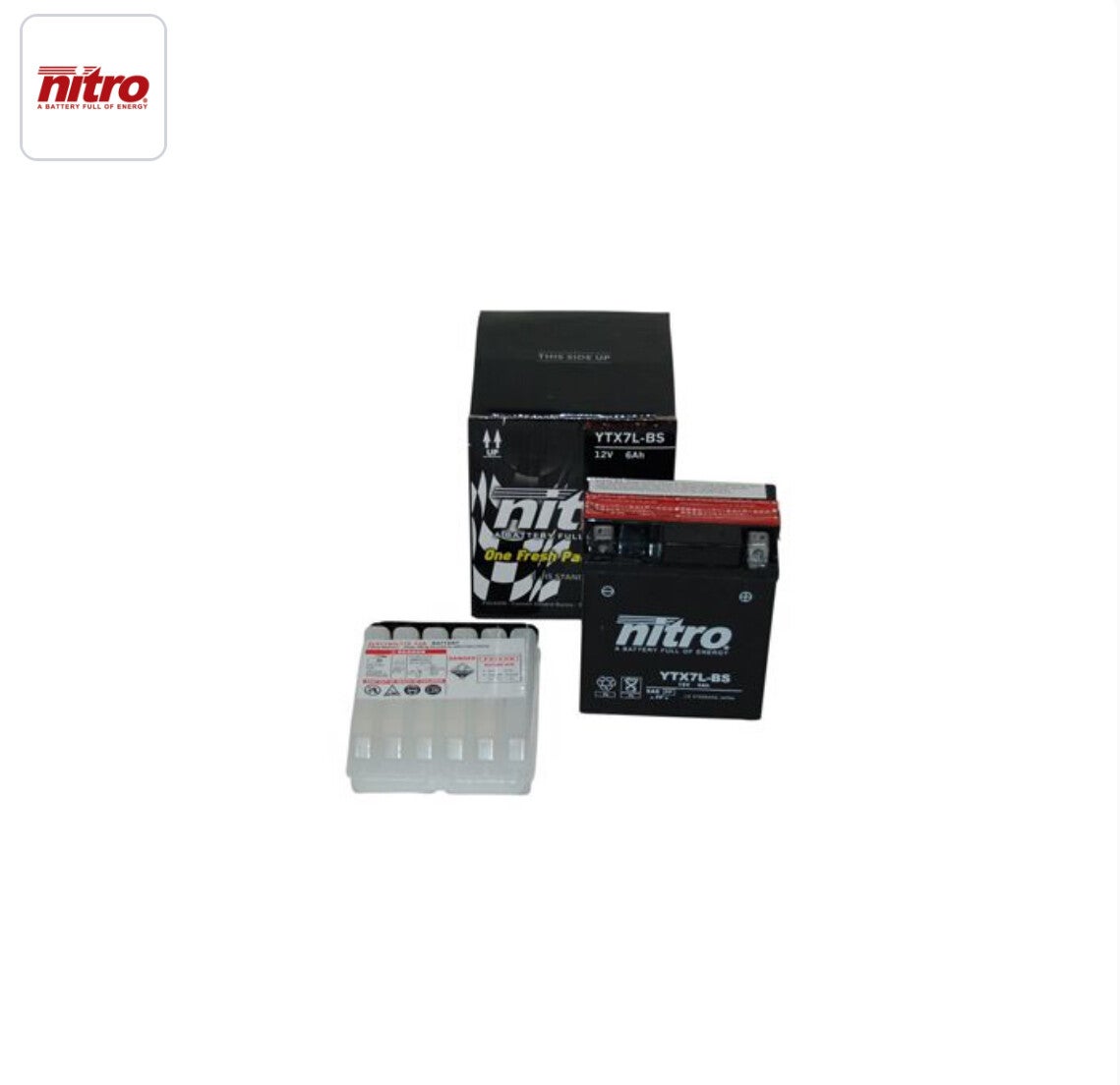 Accu Nitro  12 v 6 ah sprint