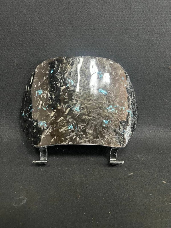 Piaggio zip Carbon Kniekap licht blauw