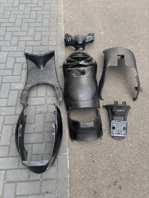Zip kappenset  wit/parelmoer