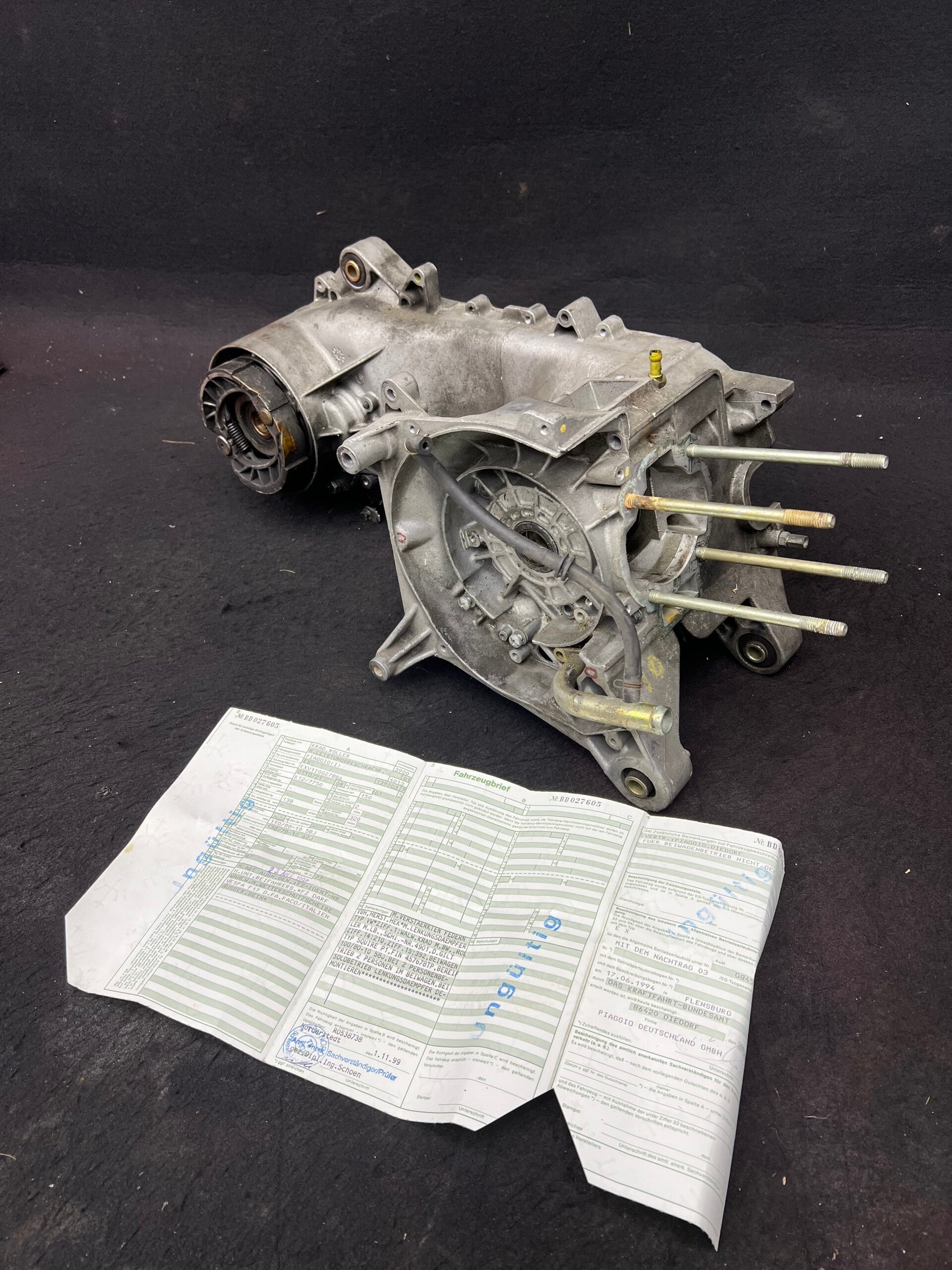 Piaggio hexagon exv carter