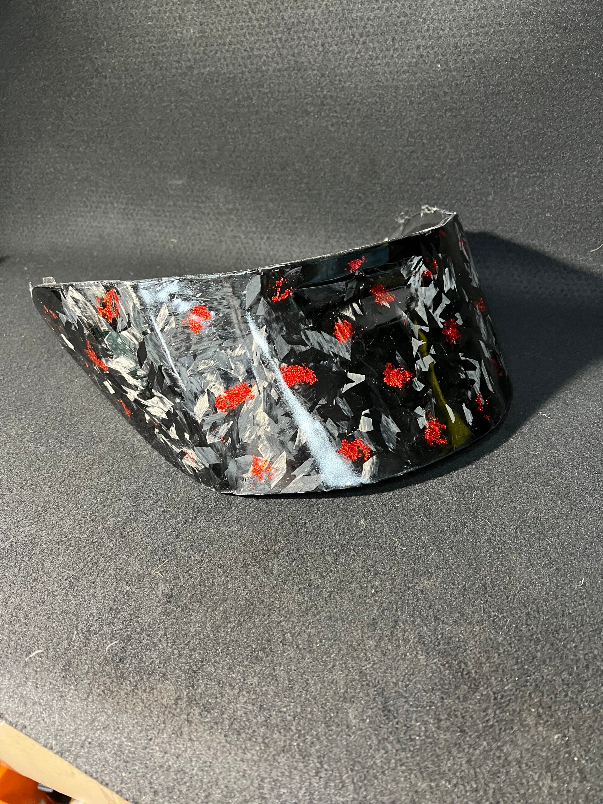 Piaggio zip bougie kap forget Carbon rood