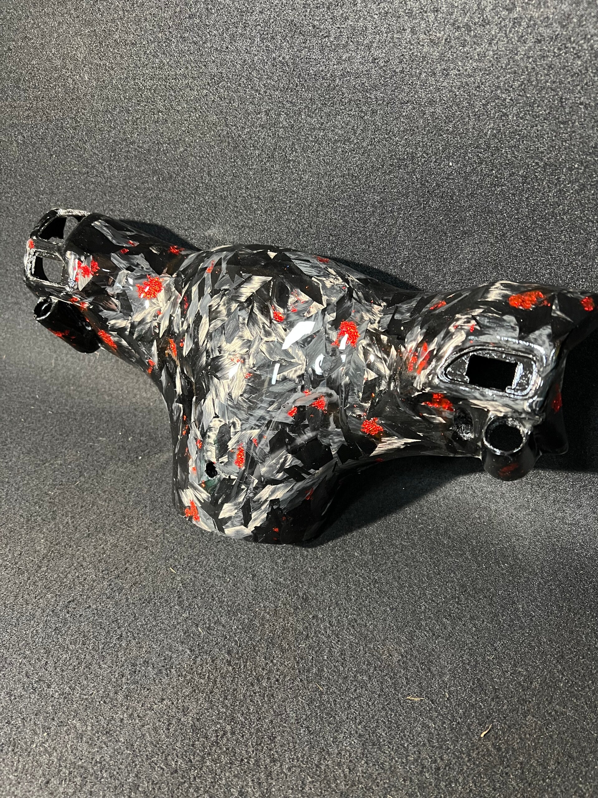 Piaggio zip Stuurkap Carbon rood